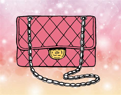 dibujo de bolso chanel